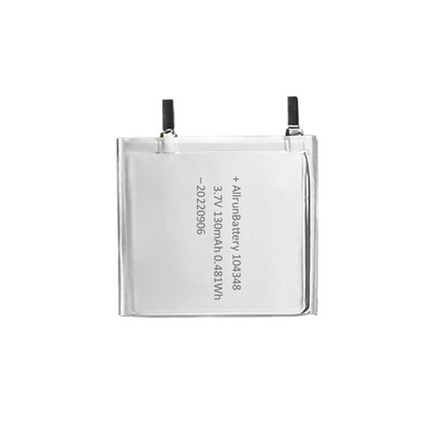 Lettore MP5 3,7 V 130 mAh Batteria LiPo ultra sottile Ciclo lungo 104348