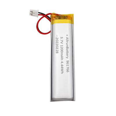3.7V 1200mAh ultra restringono i pacchetti su ordinazione delle batterie del Li-polimero per gli apparecchi medici portatili