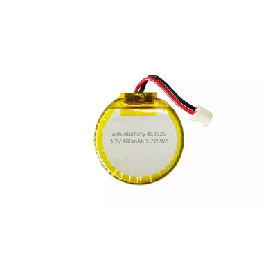 Batteria rotonda ai polimeri di litio da 3,7 Volt Batteria LiPo da 480 mAh ricaricabile