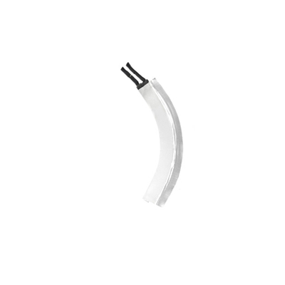 Batteria ricaricabile indossabile leggera da 3,7 V 245 mAh con forma curva
