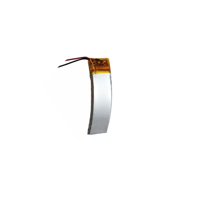 Batteria LiPo curva da 320 mAh 3,7 V ricaricabile indossabile personalizzata