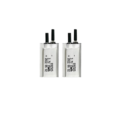 Batteria LiPo ultra sottile ricaricabile personalizzata da 3,7 V 15 mAh 091525