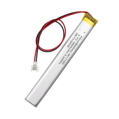 Batterie ai polimeri di litio personalizzate Batteria LiPo ultra stretta da 3,7 V 1600 mAh