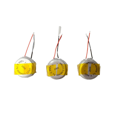 offerte ricaricabili della batteria del bottone 3.7V 60mAh LiPo del pacchetto della batteria del Li-polimero 1C