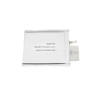 Smart Card Batteria LiPo ultra sottile Batteria da 110 mAh 3,7 V a lunga durata