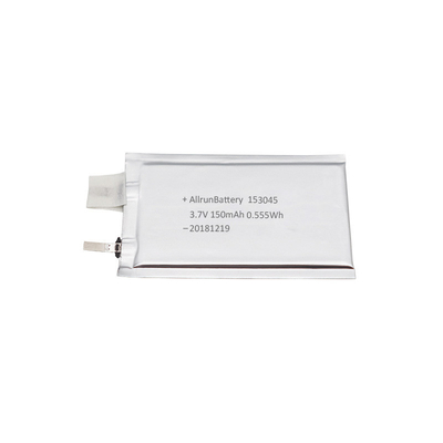 Batteria LiPo ultra sottile Batteria ricaricabile ai polimeri di litio da 3,7 V 150 mAh