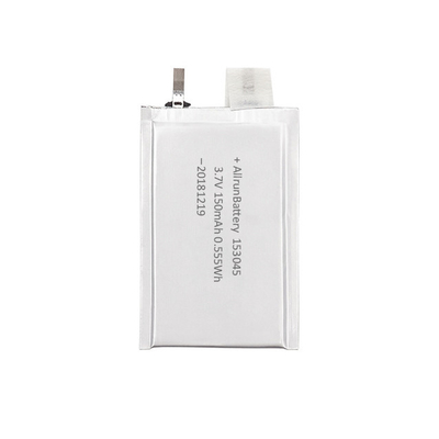 Batteria LiPo ultra sottile Batteria ricaricabile ai polimeri di litio da 3,7 V 150 mAh