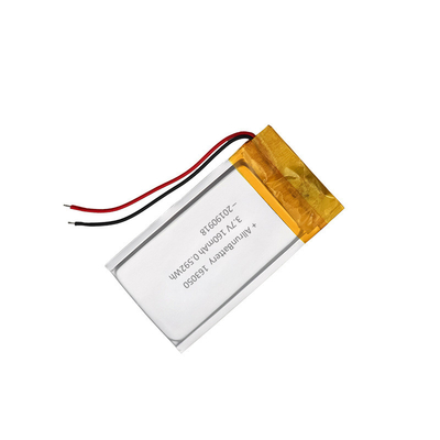 160mAh 163050 Pacco batteria ricaricabile ai polimeri di litio 3,7 V