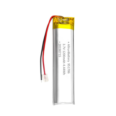 Corrente di carica su ordinazione di Ion Battery Packs 3,7 V 1200mah 4,44 Wh 1C del litio