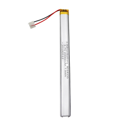 Affidabile batteria LiPo personalizzata da 3,7 V 2000 mAh ultra sottile per chiavette USB