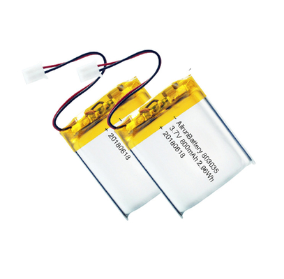 Potente batteria LiPo 3,7 V 800 mAh Batteria ricaricabile ai polimeri di litio