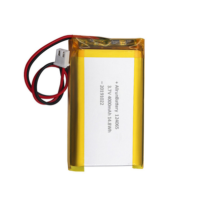 Batteria a forma di rettangolo del purificatore d'aria Batteria LiPo personalizzata 3,7 V 4000 mAh