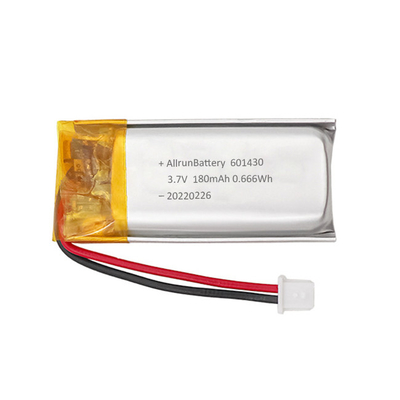 Batteria LiPo personalizzata da 3,7 V 180 mAh Batteria Li Poly ricaricabile 1C