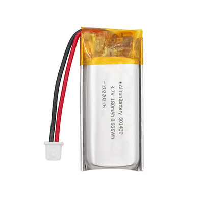 Batteria LiPo personalizzata da 3,7 V 180 mAh Batteria Li Poly ricaricabile 1C
