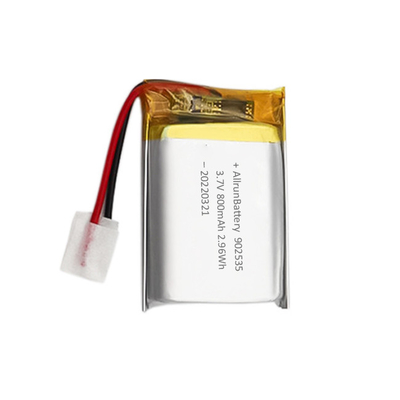 Batteria LiPo Ricaricabile Leggera 800mAh 3.7V 902535 Per Dispositivi Medici