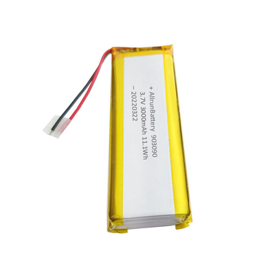 Batteria ricaricabile personalizzata ai polimeri di litio 3,7 V 3000 mAh 903090