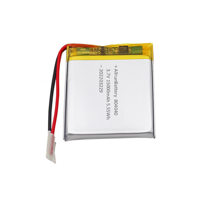 Batteria ai polimeri di litio rettangolare 1500 mAh 3,7 V Batteria ai polimeri di litio