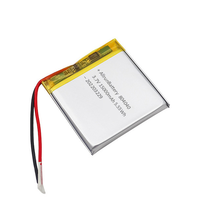 Batteria ai polimeri di litio rettangolare 1500 mAh 3,7 V Batteria ai polimeri di litio