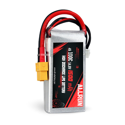 14.8V 4S 1500mAh LiPo Batteria 100C Batteria LiPo ad alta velocità C