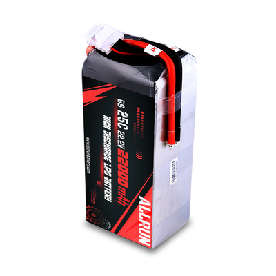 Batteria LiPo 25C 6S 22000mAh Batteria LiPo ad alta velocità C da 22,2 V