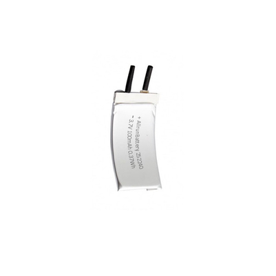 Batteria LiPo personalizzata da 3,7 V 100 mAh Batteria ai polimeri di litio curva 1C