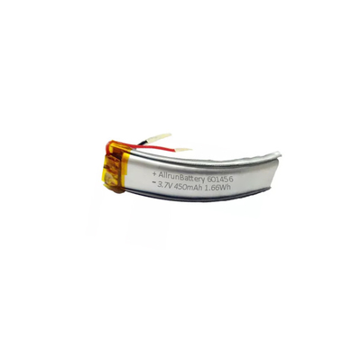 Potente batteria ai polimeri di litio curva 601456 Batteria LiPo da 3,7 V 450 mAh