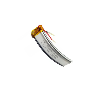 Potente batteria ai polimeri di litio curva 601456 Batteria LiPo da 3,7 V 450 mAh