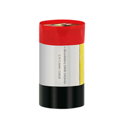 Batteria LiPo cilindrica leggera 1450mAh Batteria ai polimeri di litio da 3,7 V