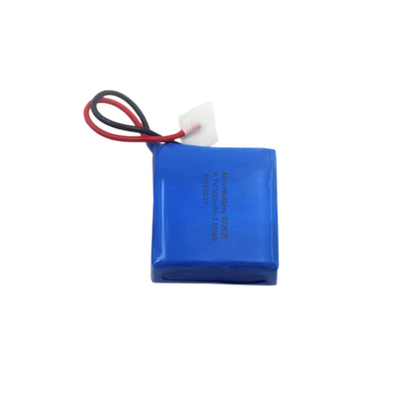 Batteria al litio medica quadrata Batteria ai polimeri di litio da 3,7 V 500 mAh