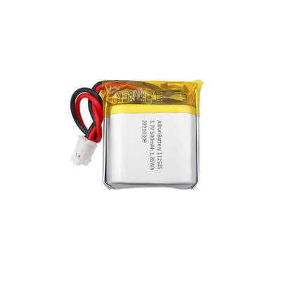 Pacco batteria IoT quadrato ricaricabile Batteria LiPo da 3,7 V 500 mAh