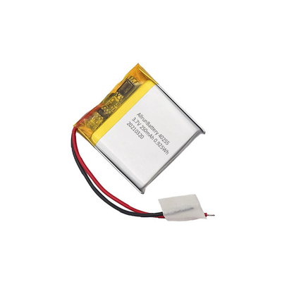 Batteria LiPo leggera da 3,7 V 250 mAh Batteria ricaricabile ai polimeri di ioni di litio quadrata