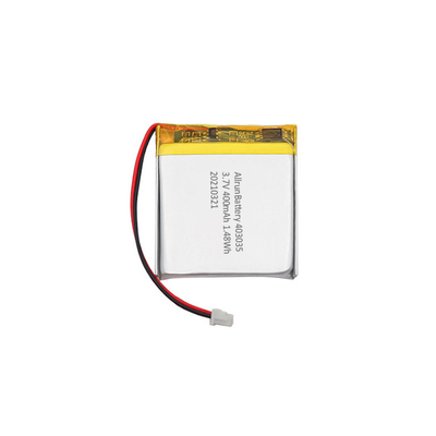 Batteria LiPo quadrata 400mAh 1C 3,7 V Batteria ricaricabile ai polimeri di litio