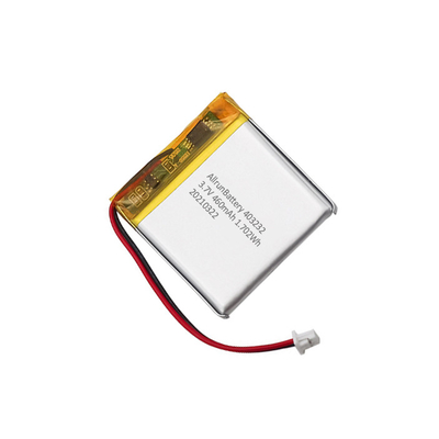 Pacco batteria LiPo quadrato ricaricabile da 3,7 V 460 mAh