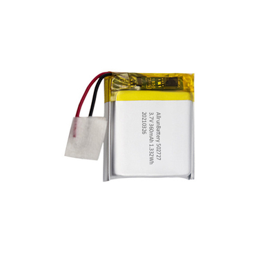 Batteria PCM a forma quadrata Batteria LiPo ricaricabile da 3,7 V 360 mAh