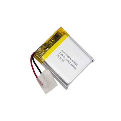 Batteria PCM a forma quadrata Batteria LiPo ricaricabile da 3,7 V 360 mAh