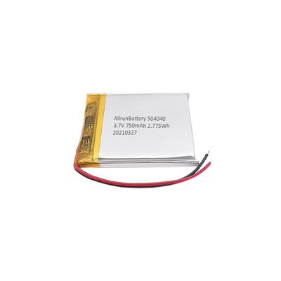 Batteria LiPo leggera da 3,7 V 750 mAh Pacco batterie LiPo quadrato ricaricabile