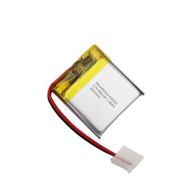 Luce 1C Batteria a forma quadrata Batteria ricaricabile da 3,7 V 400 mAh