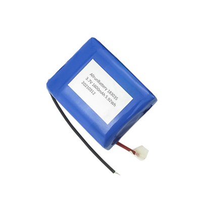 Pacco batteria al litio personalizzato 183035 Batteria agli ioni di litio 3,7 V 1600 mAh