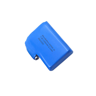 Batteria ricaricabile indossabile 2S1P Pacco batteria ai polimeri di litio da 1100 mAh 7,4 V