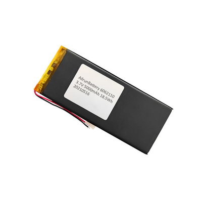 Batteria ai polimeri di litio leggera Batteria al litio ricaricabile da 3,7 V 5000 mAh