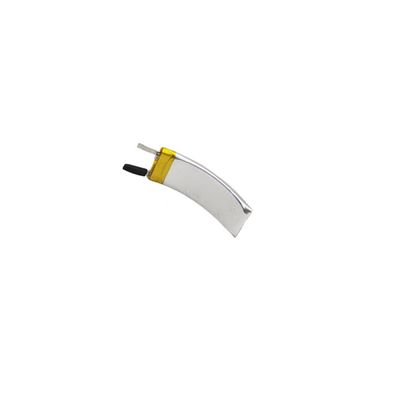 Batteria LiPo curva ricaricabile da 3,7 V 30 mAh 250727 per prodotto indossabile