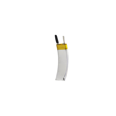 Batteria ricaricabile indossabile curva Batteria LiPo da 3,7 V 80 mAh