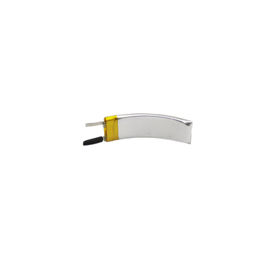 Batteria ricaricabile indossabile curva Batteria LiPo da 3,7 V 80 mAh