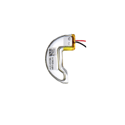 Power Solution Batteria LiPo personalizzata a forma di C 3,7 V 165 mAh Alta affidabilità