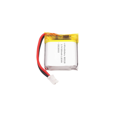 Batteria a forma di rettangolo leggero Batteria LiPo portatile da 3,7 V 500 mAh