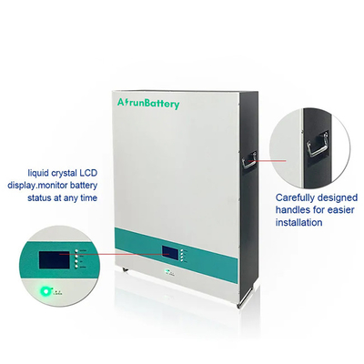 La batteria prismatica RS485 del supporto Lifepo4 della parete cellulare/PUÒ pacchetto della batteria al litio di 51.2V 100ah