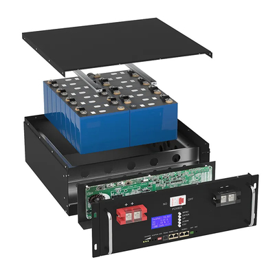 batteria del supporto di scaffale del pacchetto della pila secondaria di immagazzinamento dell'energia di 48v 200ah Lifepo4 per il sistema a energia solare
